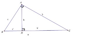 Hệ thức về cạnh và đường cao trong tam giác vuông