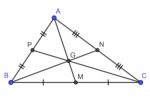 các cách chứng minh trọng tâm tam giác